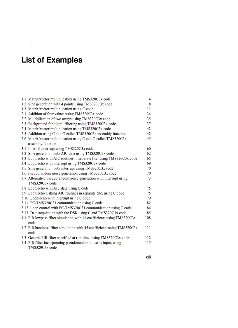 image for page Digital Signal Processing Laboratory Experiments Using C and the TMS320C31 DSK