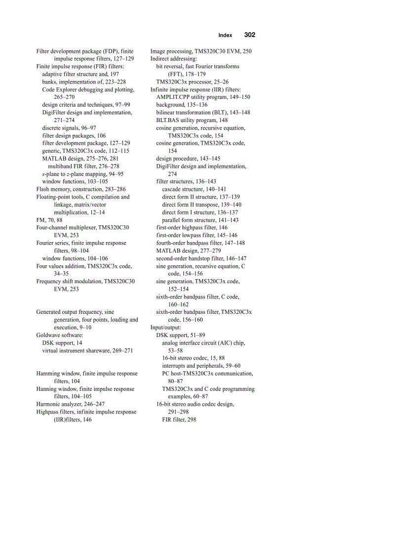image for page Digital Signal Processing Laboratory Experiments Using C and the TMS320C31 DSK