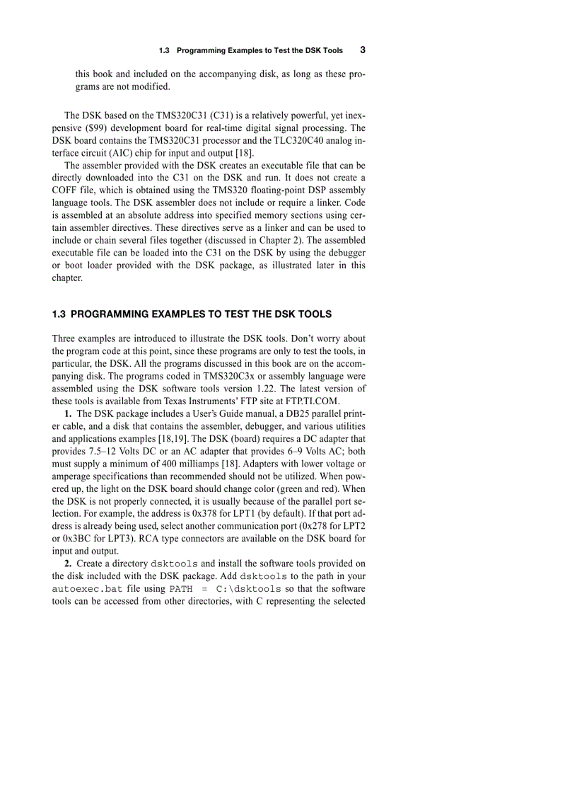 image for page Digital Signal Processing Laboratory Experiments Using C and the TMS320C31 DSK