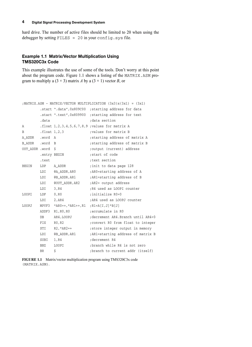 image for page Digital Signal Processing Laboratory Experiments Using C and the TMS320C31 DSK