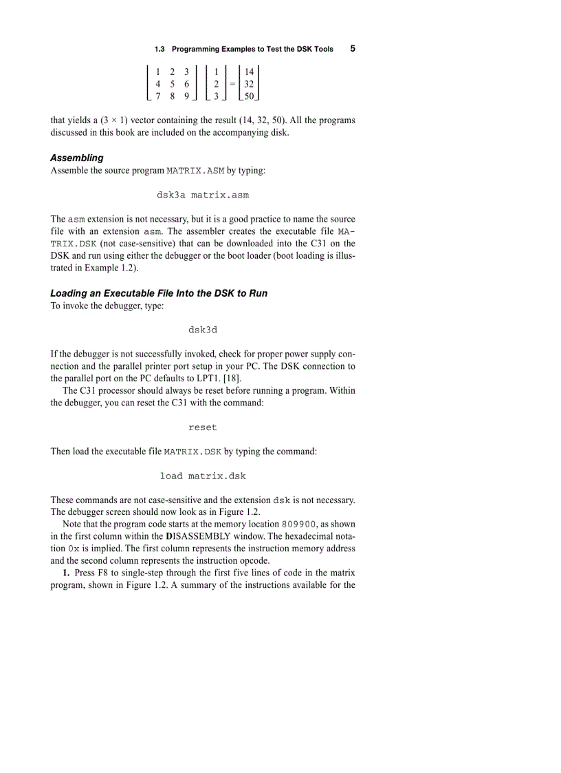 image for page Digital Signal Processing Laboratory Experiments Using C and the TMS320C31 DSK