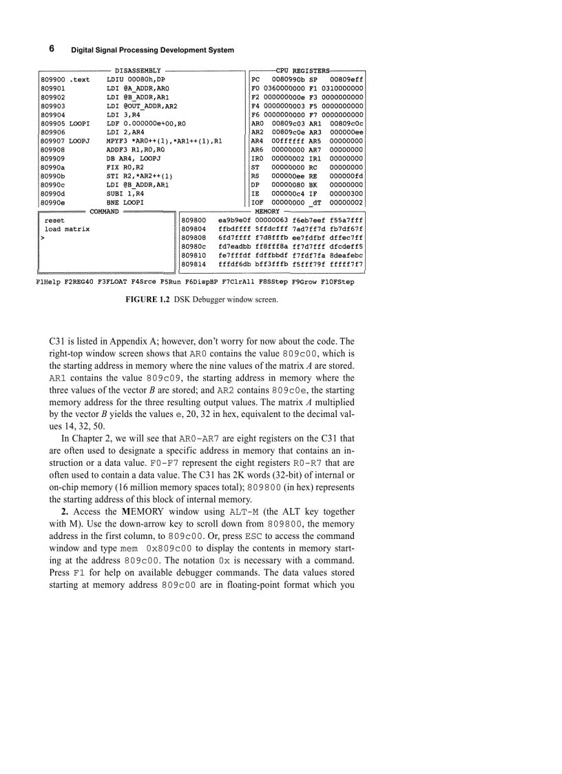 image for page Digital Signal Processing Laboratory Experiments Using C and the TMS320C31 DSK