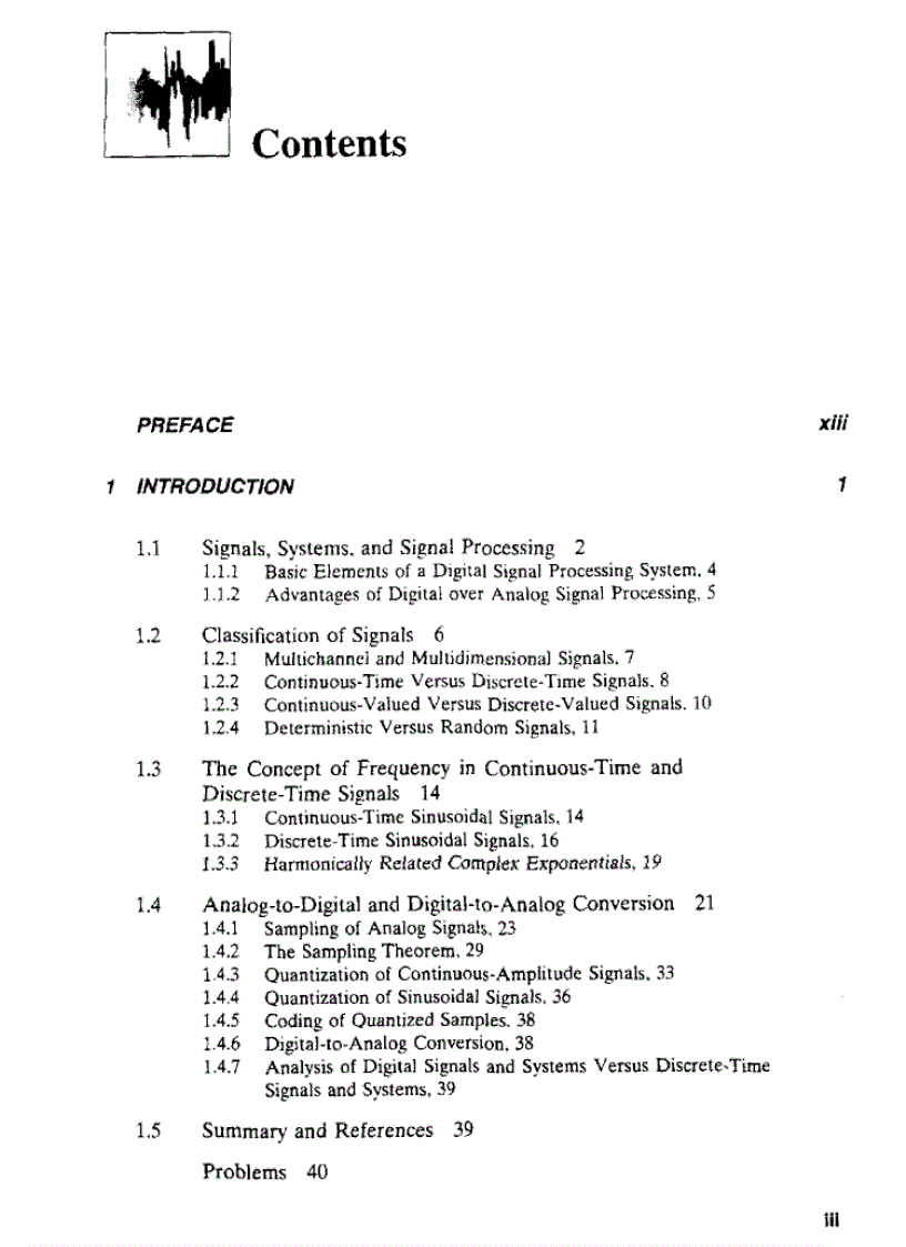 image for page Digital Signal Processing Principles Algorithms and Applications