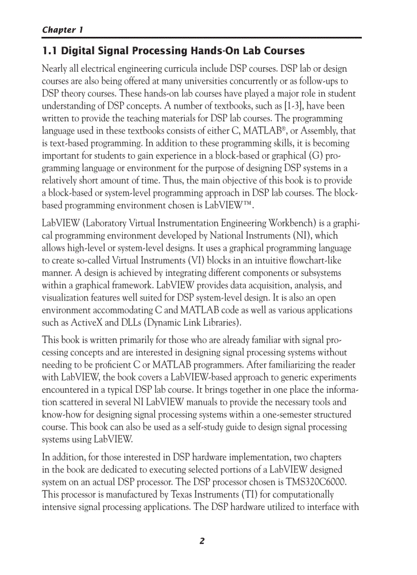 image for page Digital Signal Processing System Level Design Using LabVIEW