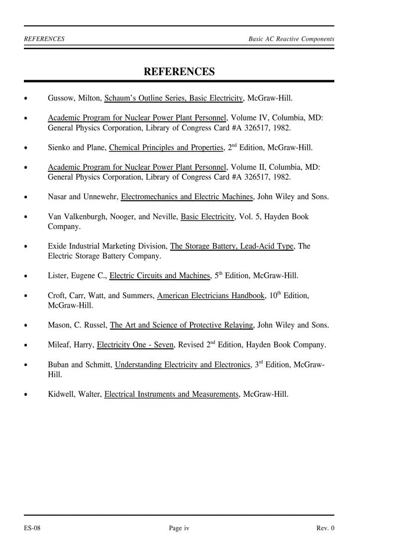 image for page DOE Fundamentals Handbook Electrical Science vol 3