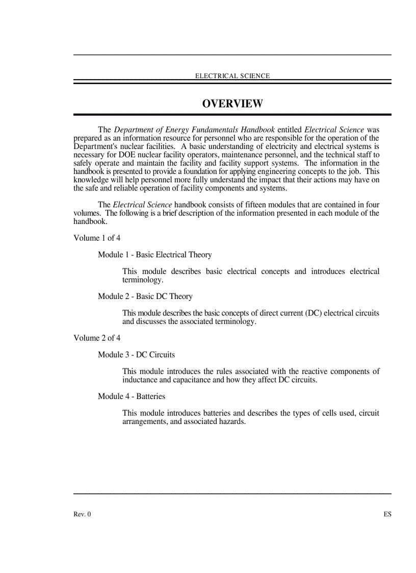 image for page DOE Fundamentals Handbook Electrical Science vol 2 of 4