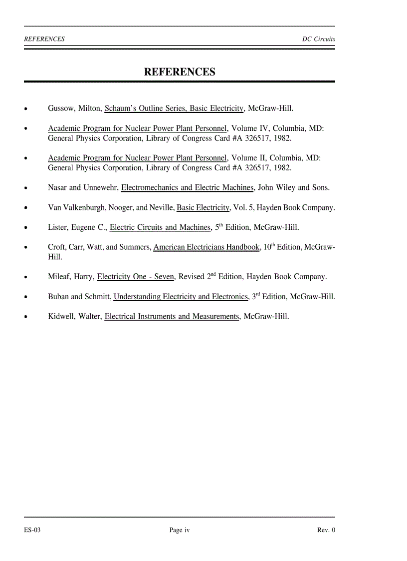 image for page DOE Fundamentals Handbook Electrical Science vol 2 of 4