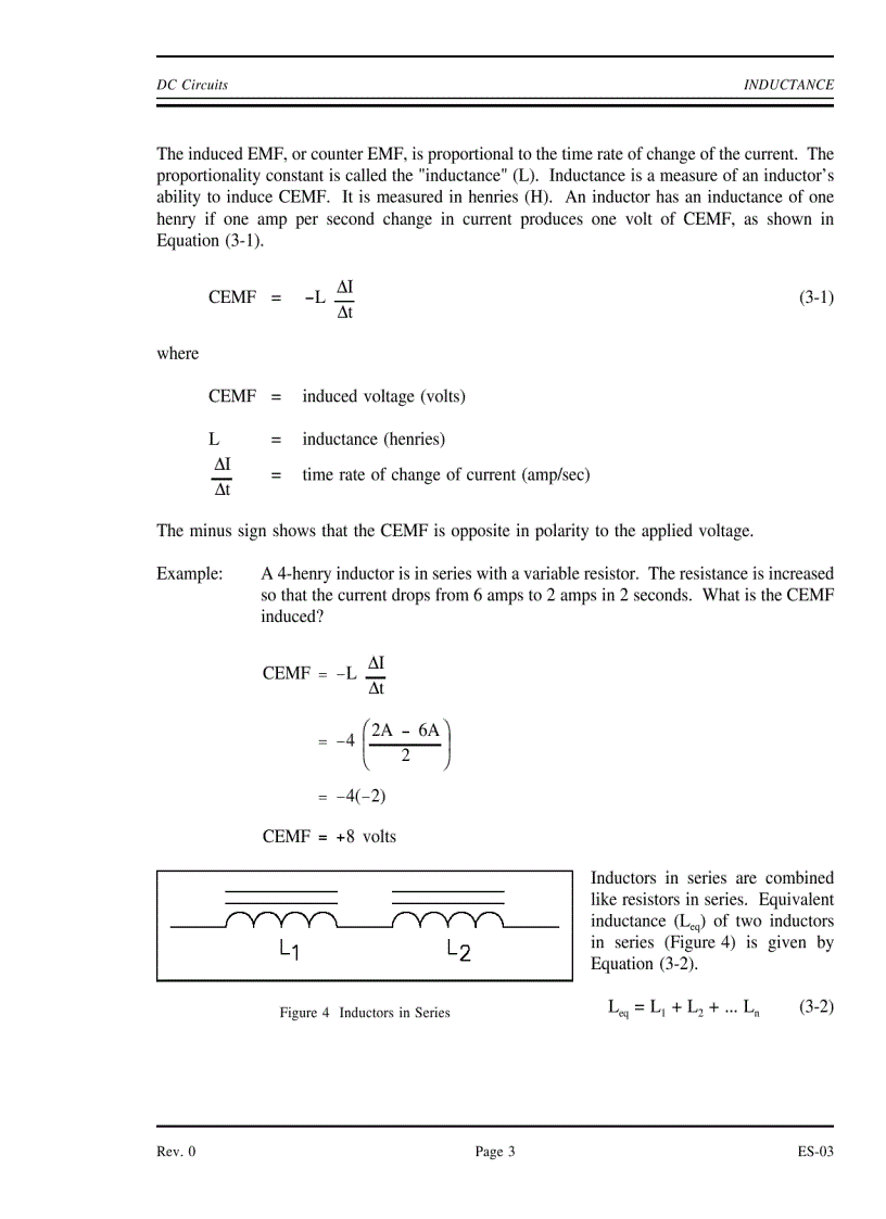 image for page DOE Fundamentals Handbook Electrical Science vol 2 of 4