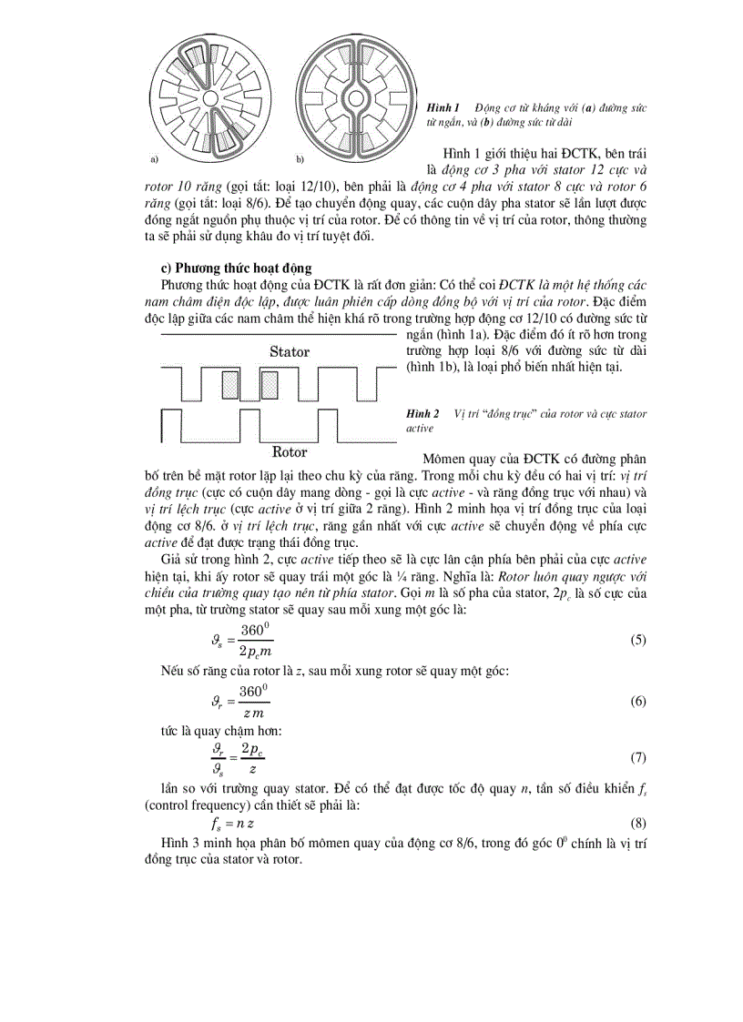 image for page Động cơ từ kháng triển vọng ứng dụng trong các hệ thống Mechatronics