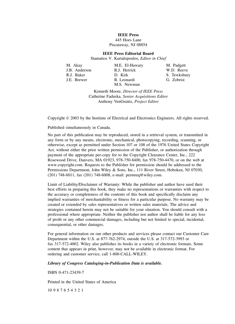 image for page Electric Power Systems Analysis and Control