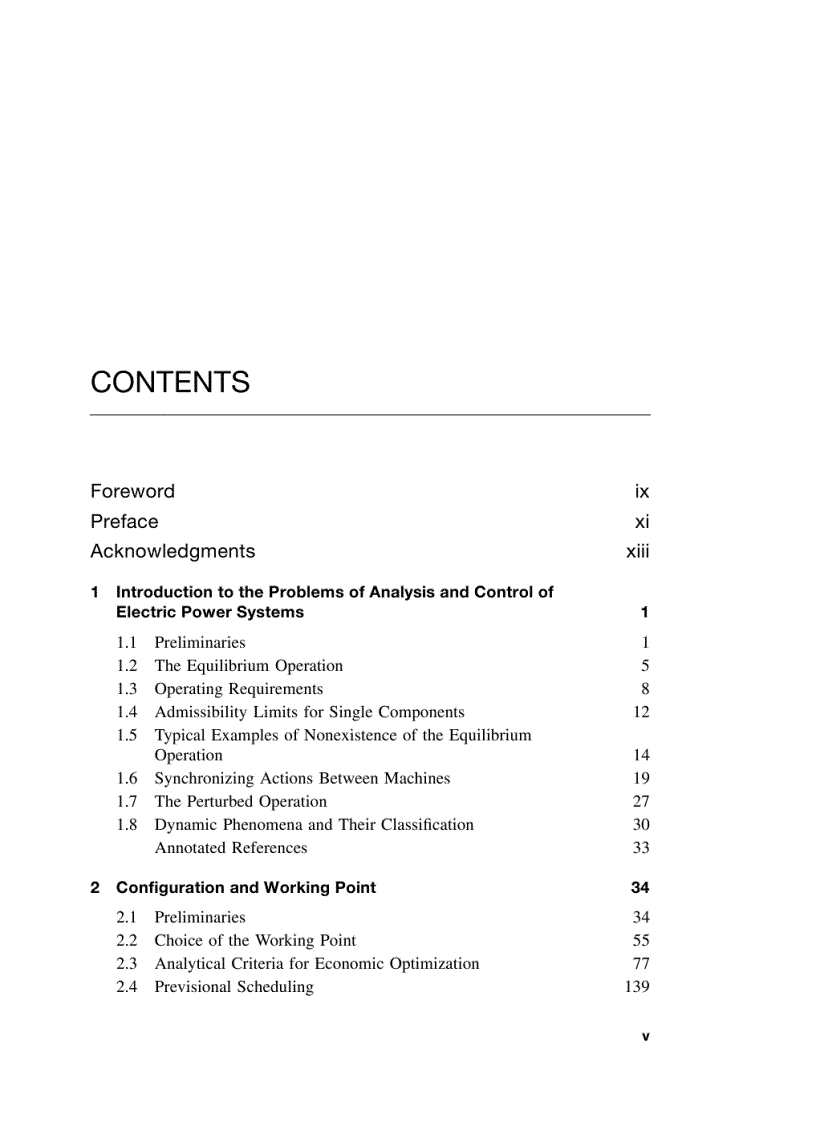 image for page Electric Power Systems Analysis and Control