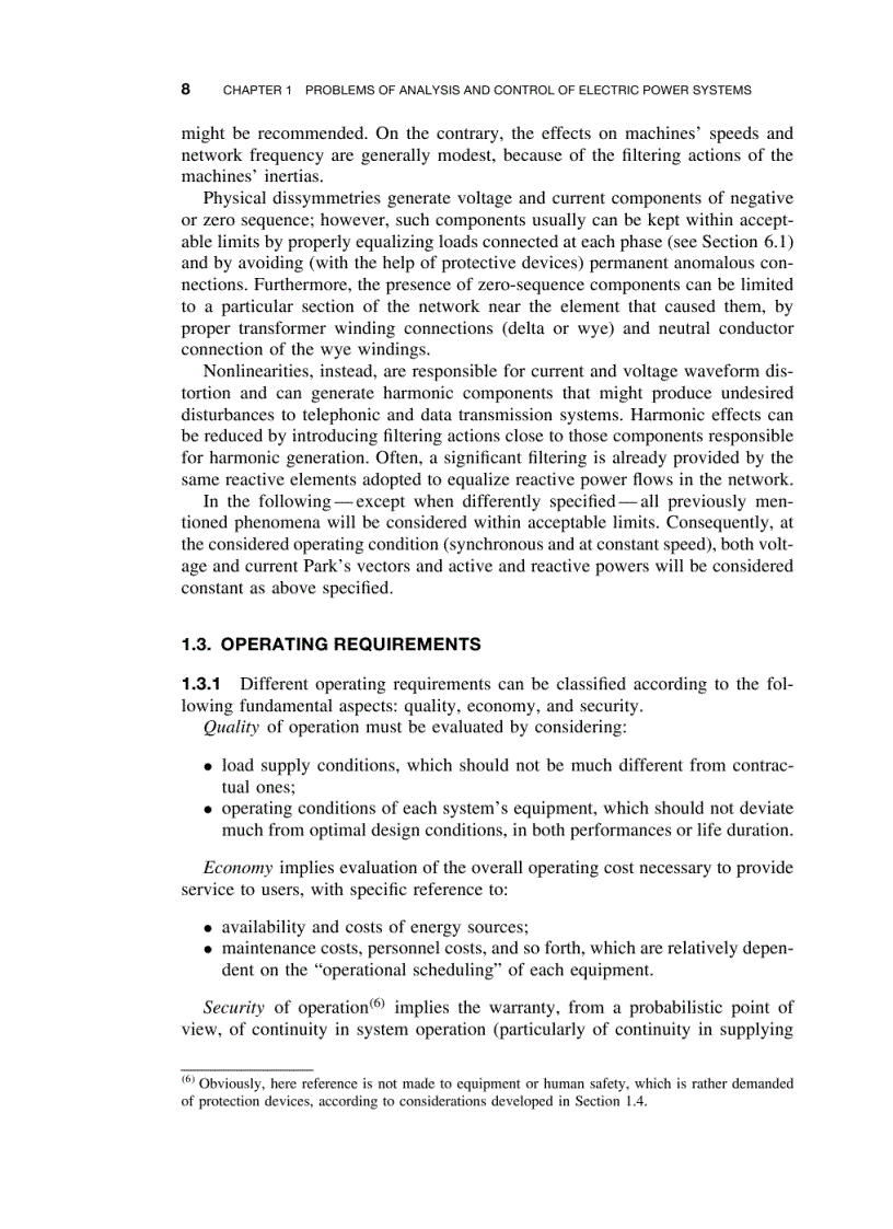 image for page Electric Power Systems Analysis and Control