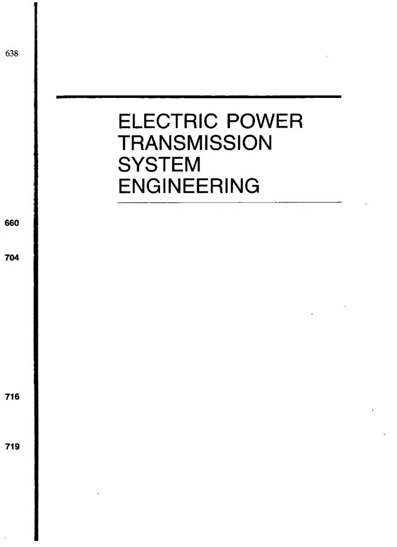 image for page Electric Power Transmission System Engineering Analysis and Design
