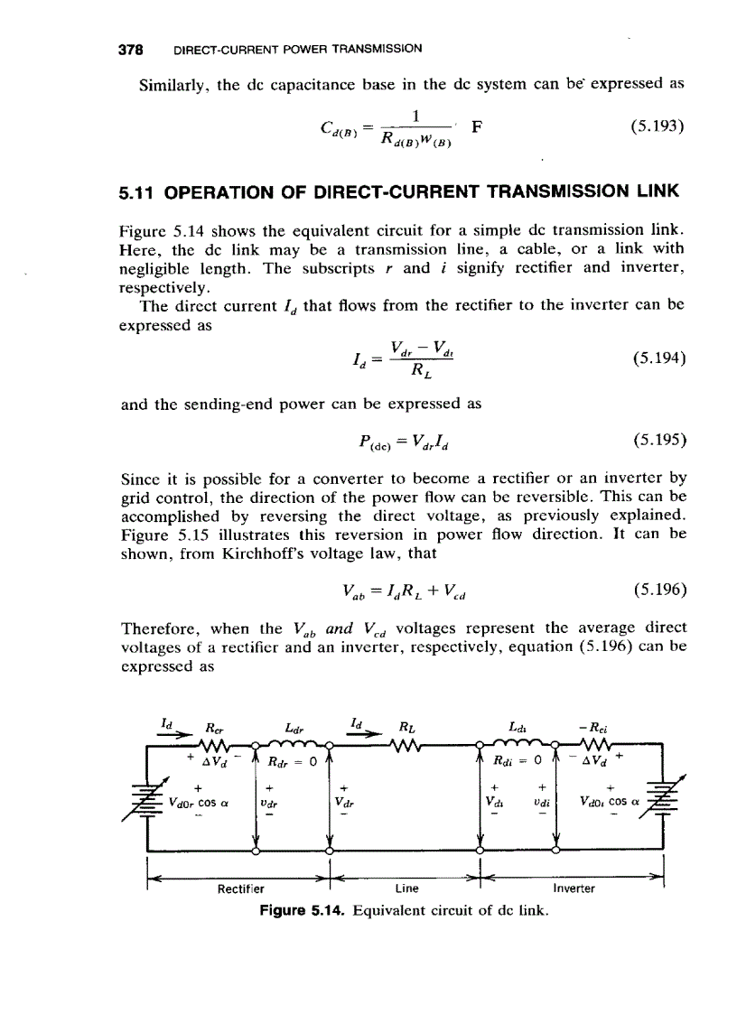 image for page Electric Power Transmission System Engineering Analysis and Design