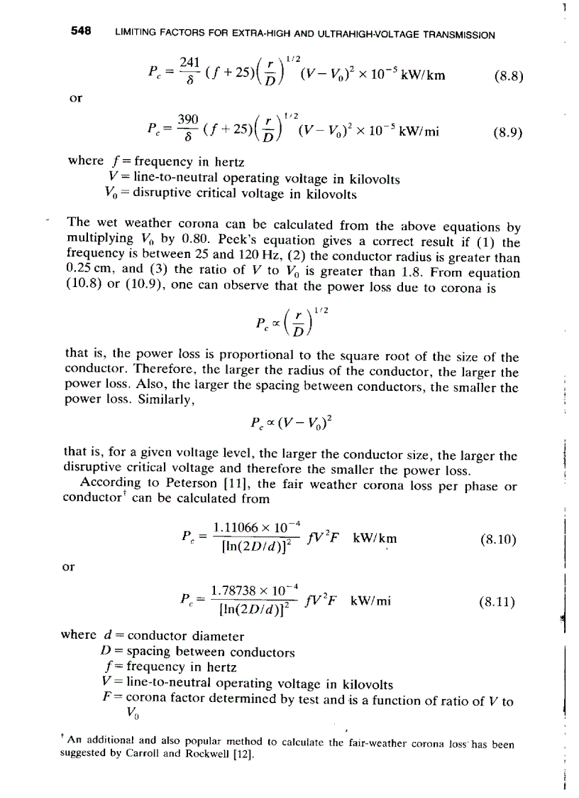 image for page Electric Power Transmission System Engineering Analysis and Design
