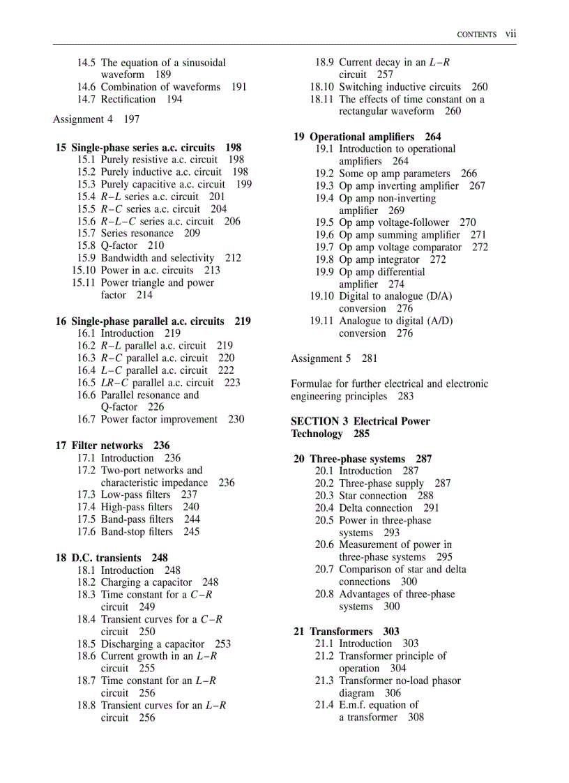 image for page Electrical and Electronic Principles and Technology