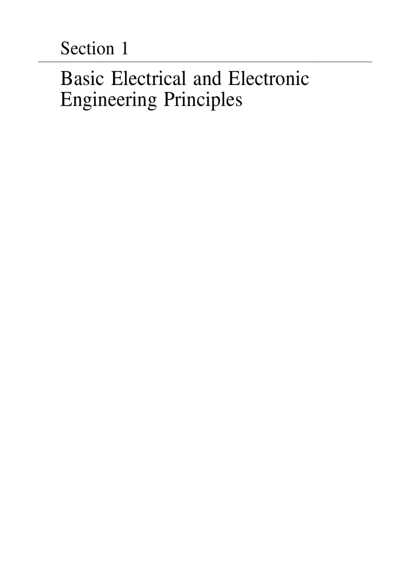 image for page Electrical and Electronic Principles and Technology