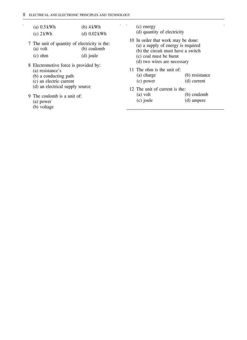 image for page Electrical and Electronic Principles and Technology
