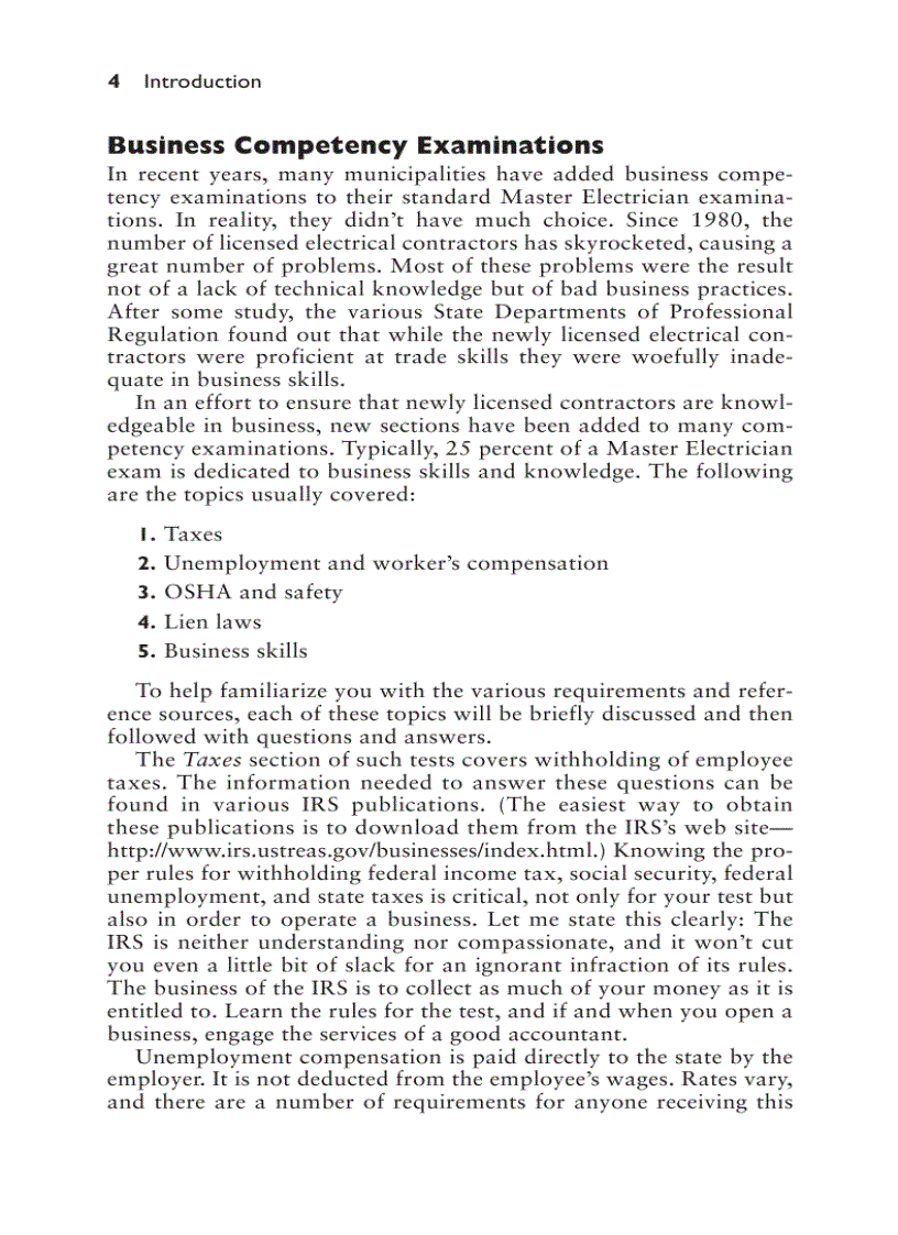 image for page Electrician s Exam Question and Answers