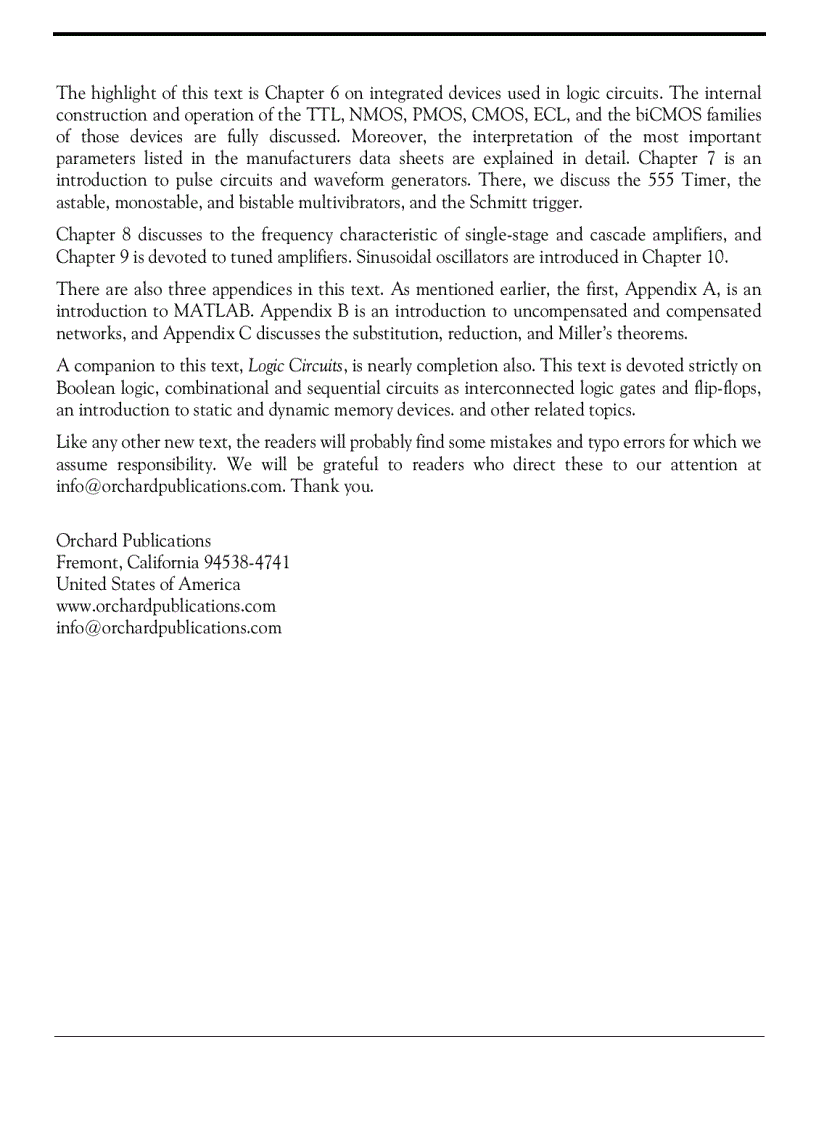 image for page Electronic Devices and Amplifier Circuits with MATLAB Applications