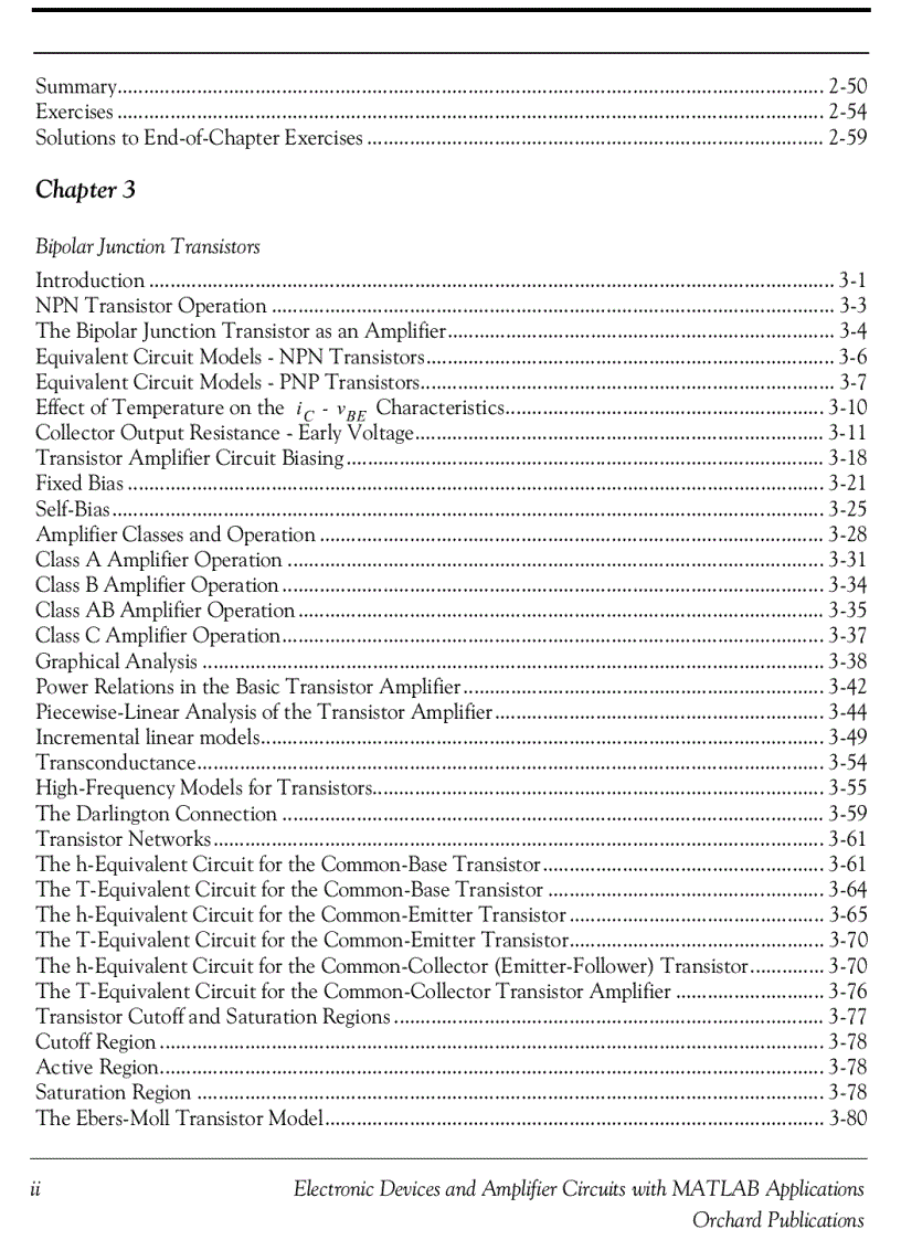 image for page Electronic Devices and Amplifier Circuits with MATLAB Applications