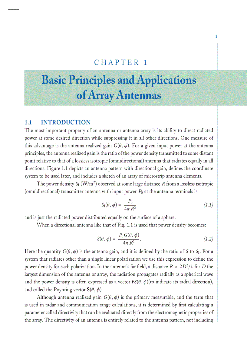 image for page Electronically Scanned Arrays