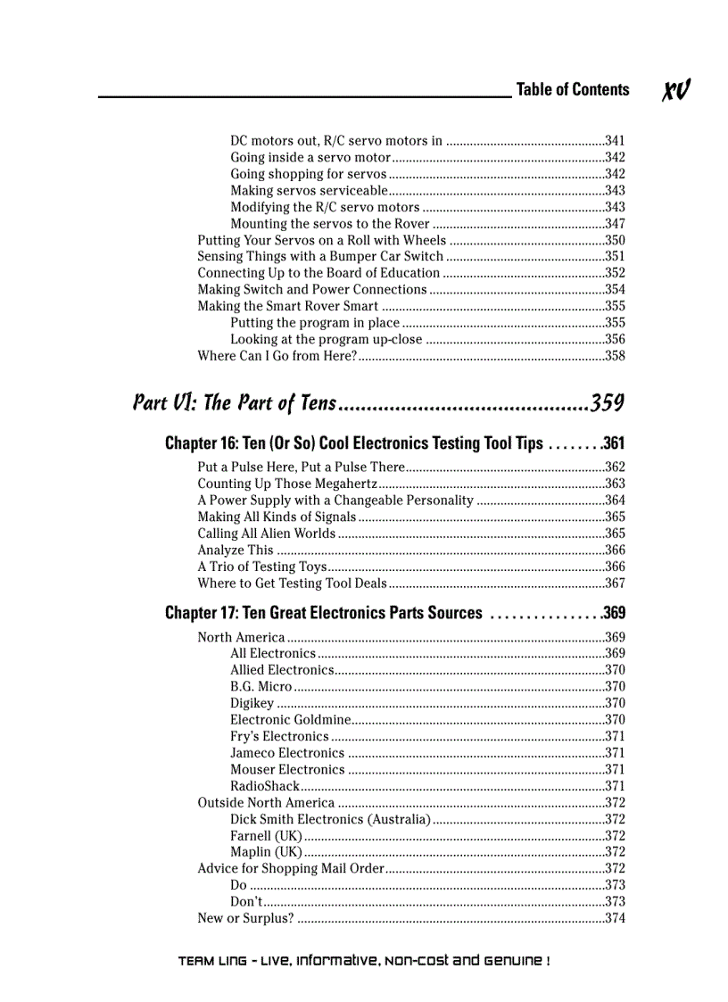 image for page Electronics For Dummies