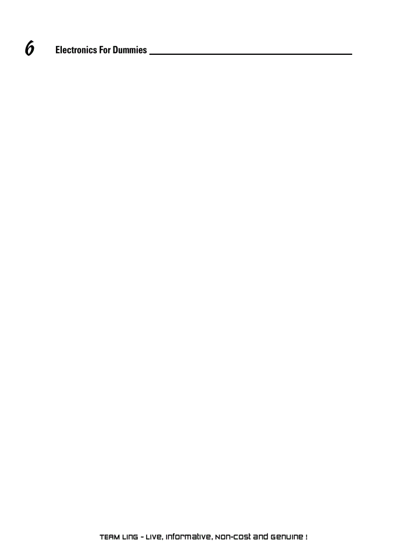 image for page Electronics For Dummies