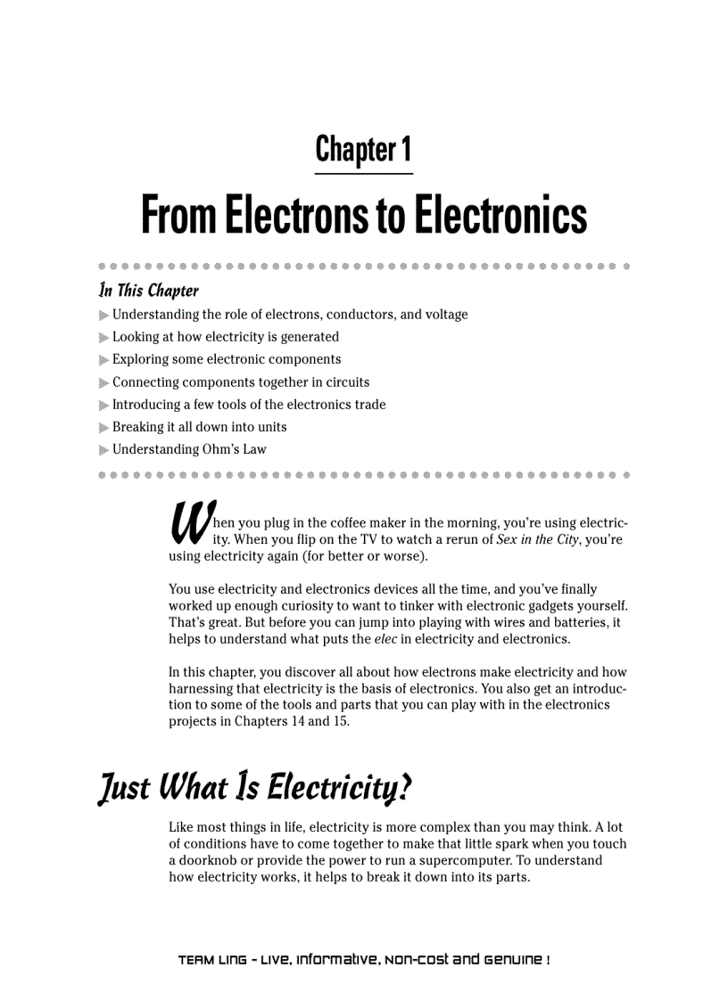 image for page Electronics For Dummies