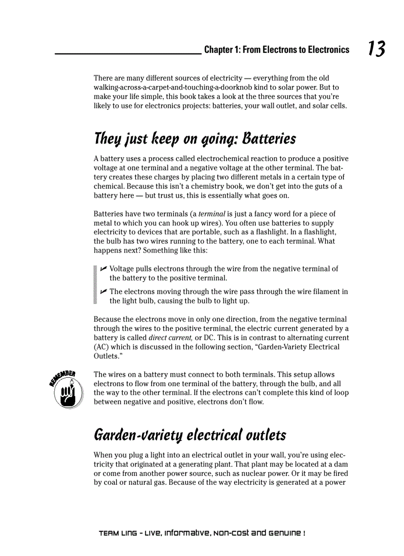 image for page Electronics For Dummies