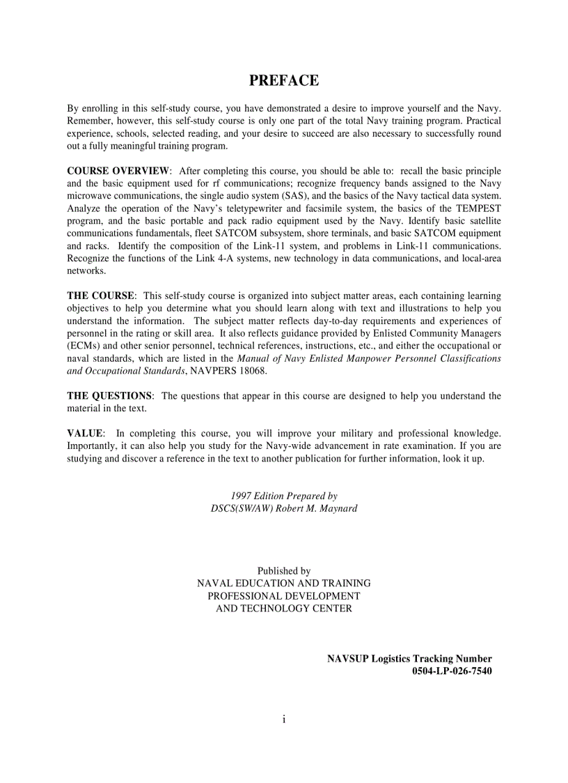 image for page Electronics technician volume 3 communications systems