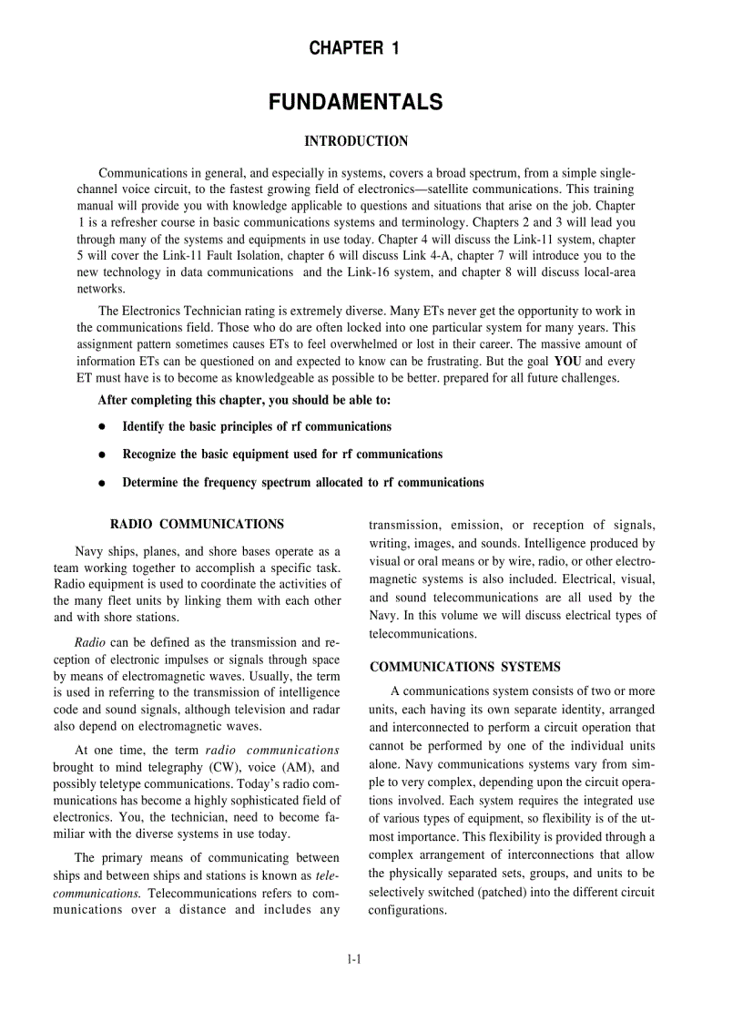 image for page Electronics technician volume 3 communications systems