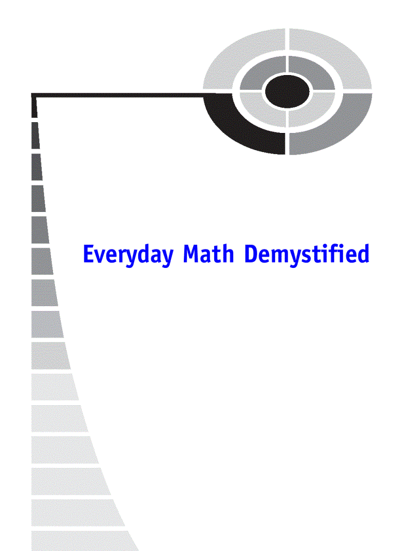 image for page Everyday Math Demystified