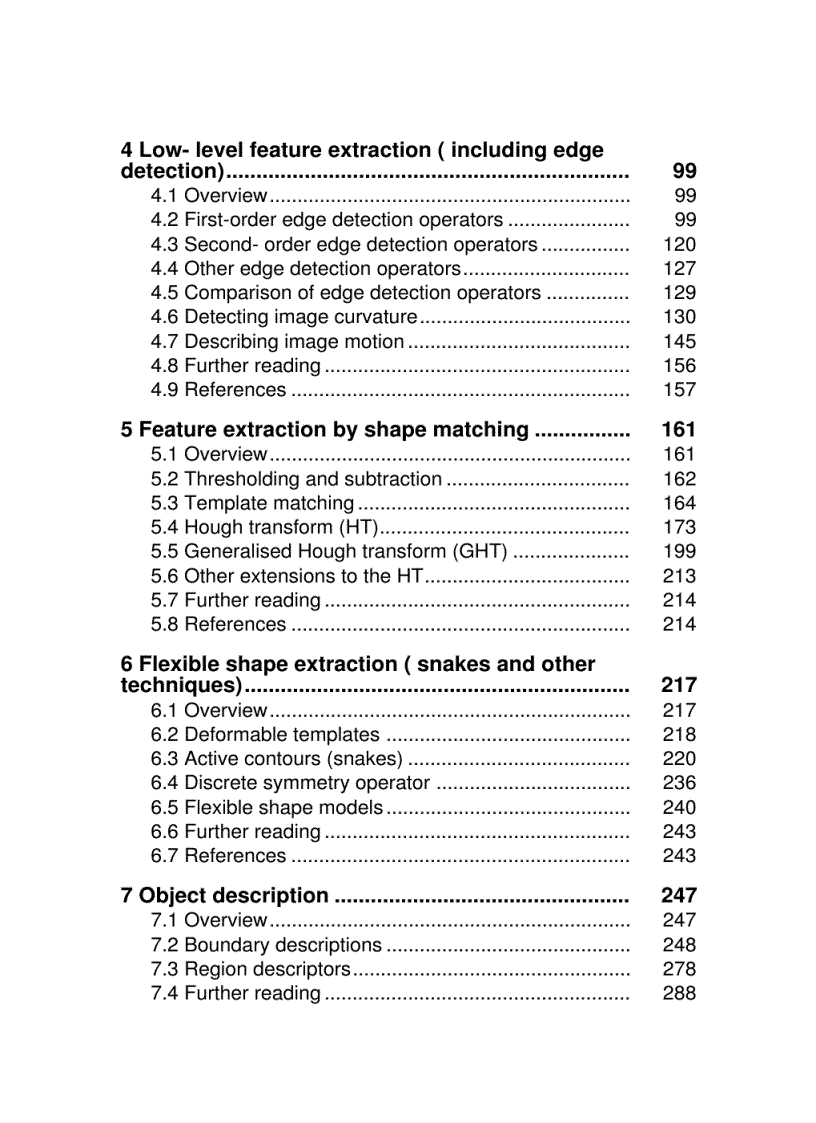 image for page Feature Extraction and Image Processing