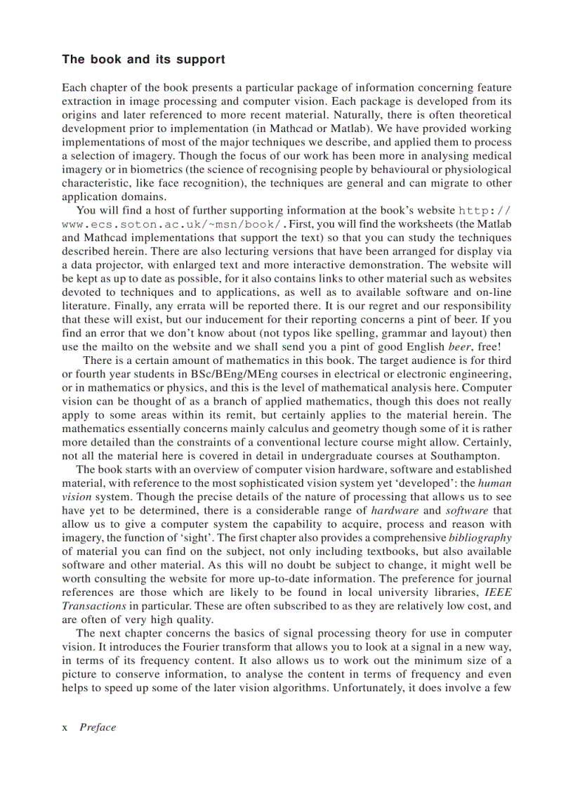 image for page Feature Extraction and Image Processing