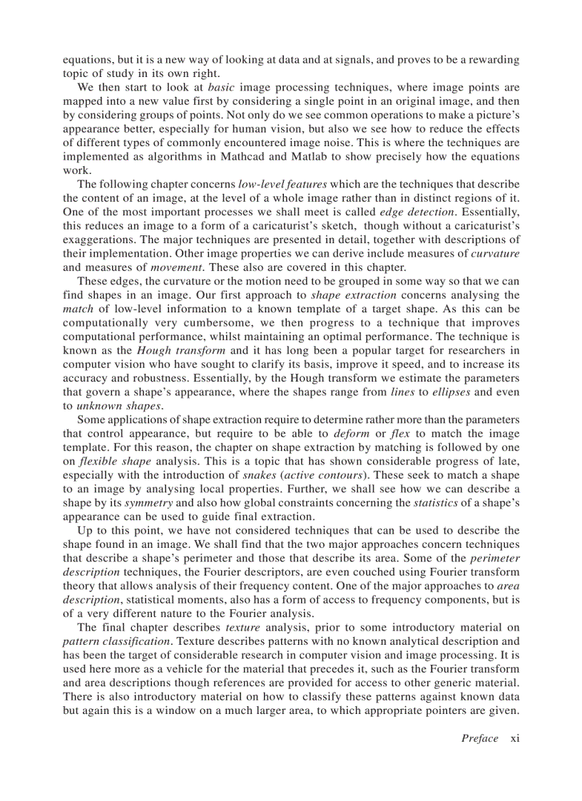 image for page Feature Extraction and Image Processing