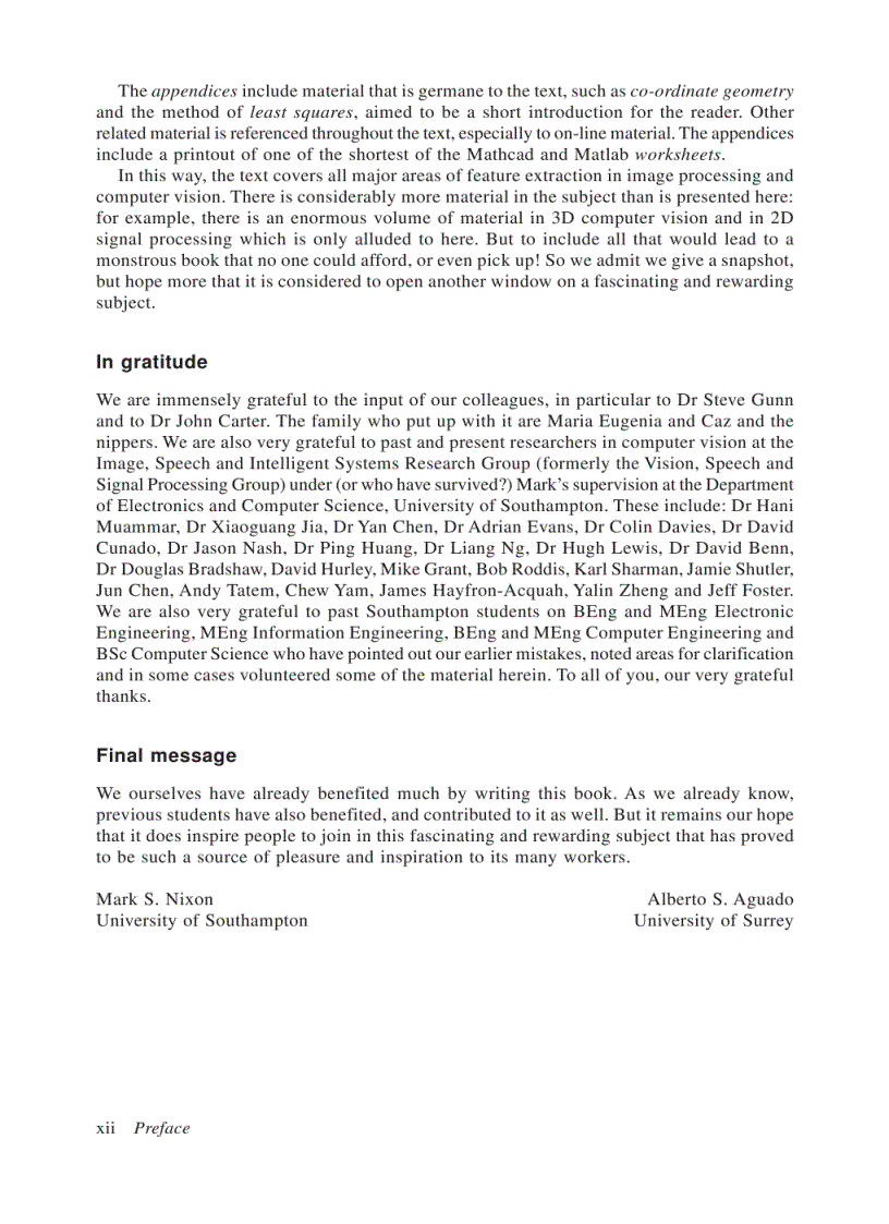 image for page Feature Extraction and Image Processing