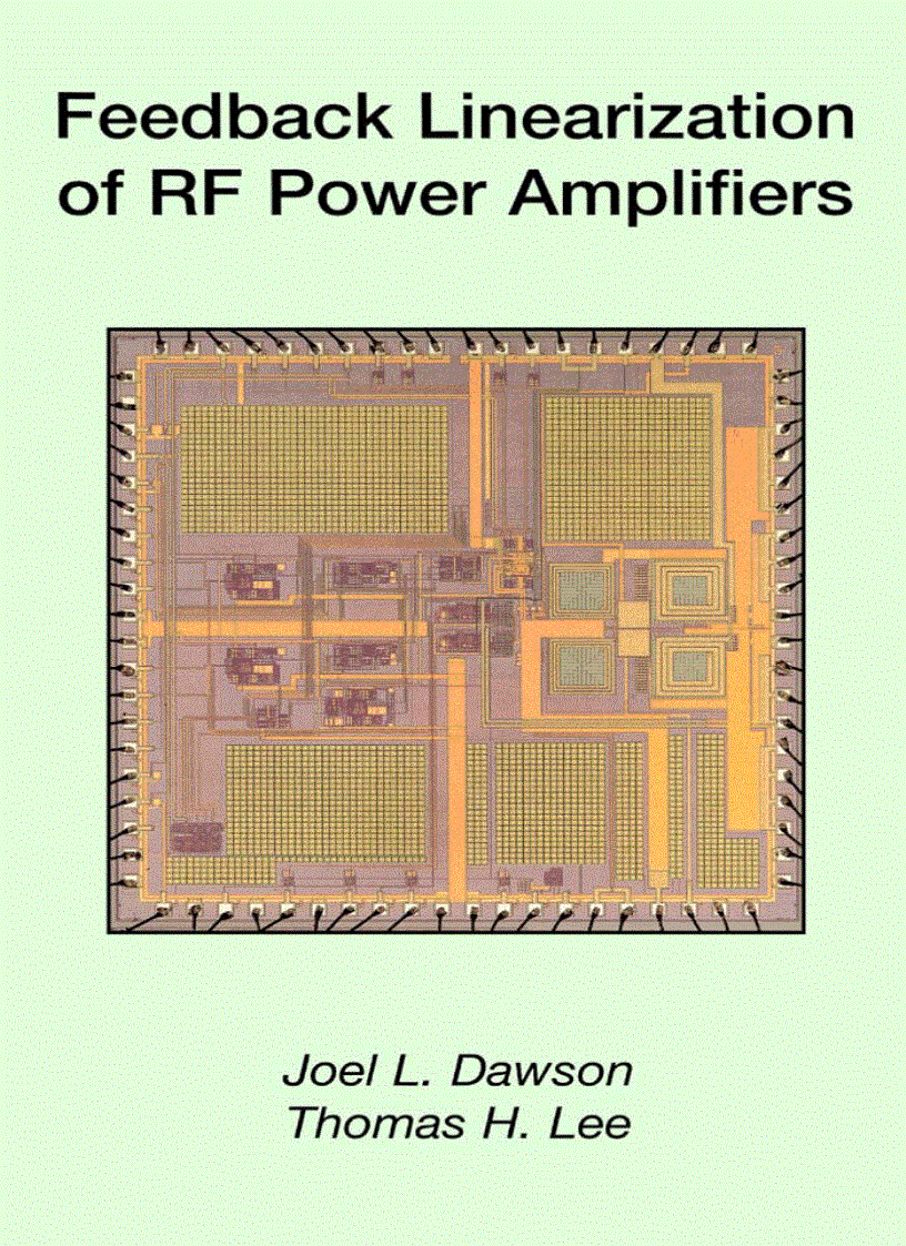 image for page Feedback Linearization of RF Power Amplifiers