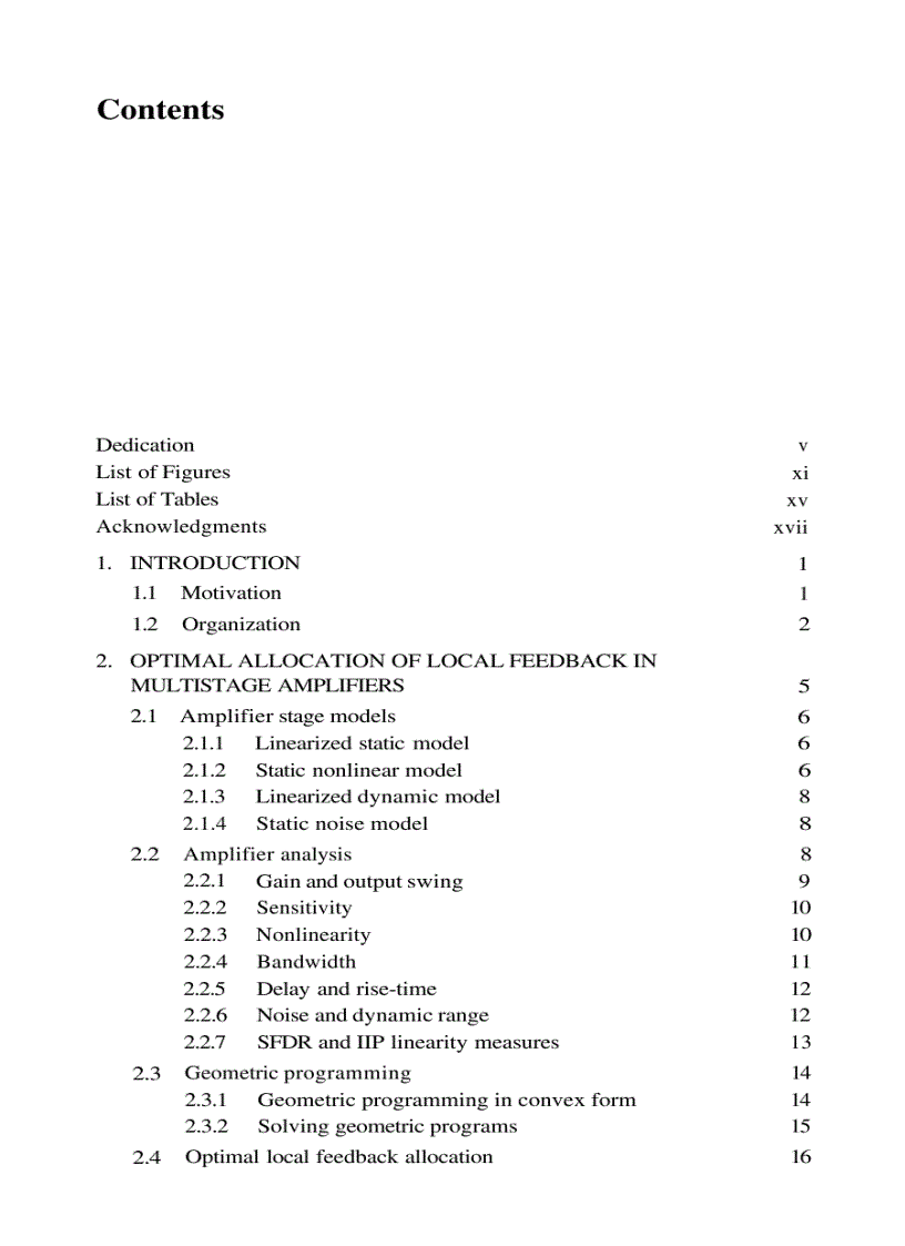 image for page Feedback Linearization of RF Power Amplifiers