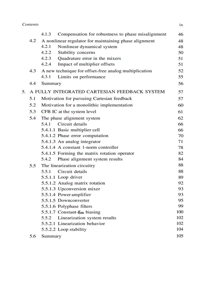 image for page Feedback Linearization of RF Power Amplifiers