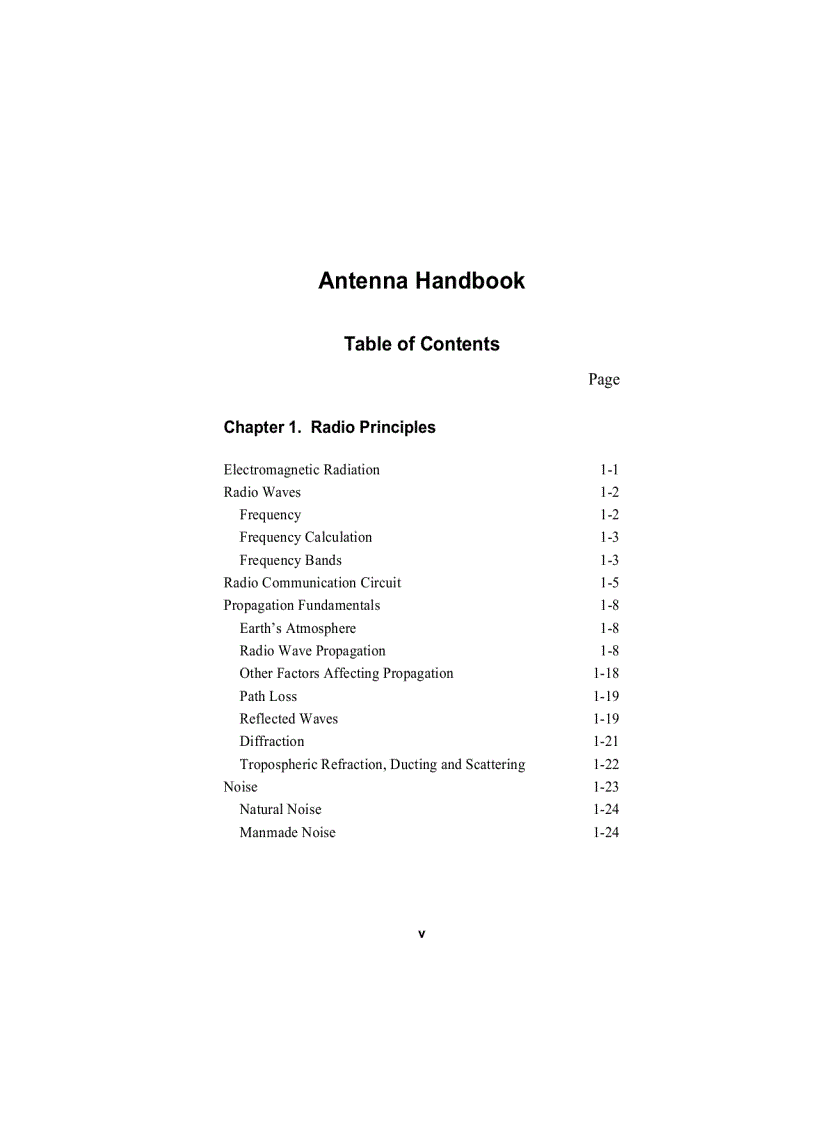 image for page Field Antenna Handbook