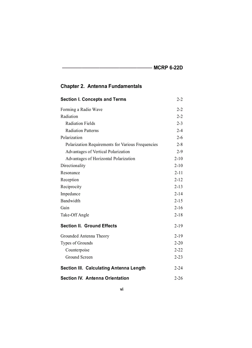 image for page Field Antenna Handbook