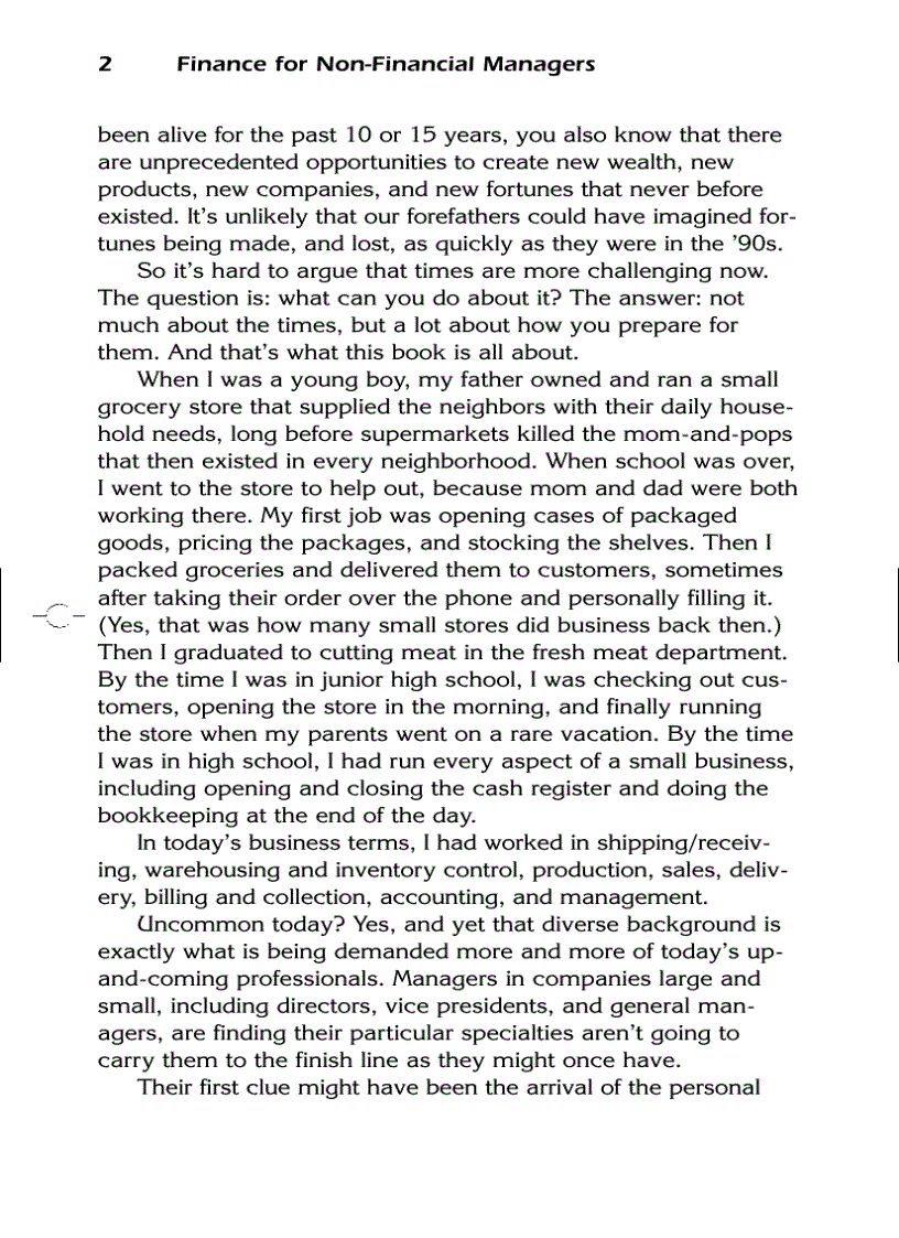 image for page Finance for Non Financial Managers