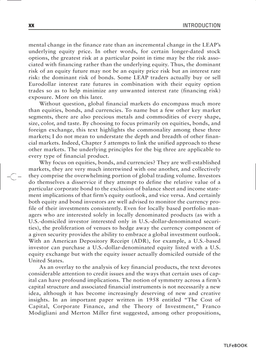 image for page Financial Engineering Principles A Unified Theory for Financial Product Analysis And Valuation