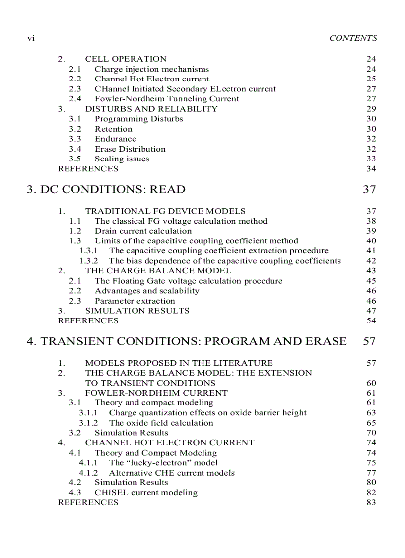 image for page Floating Gate Devices Operation and Compact Modeling