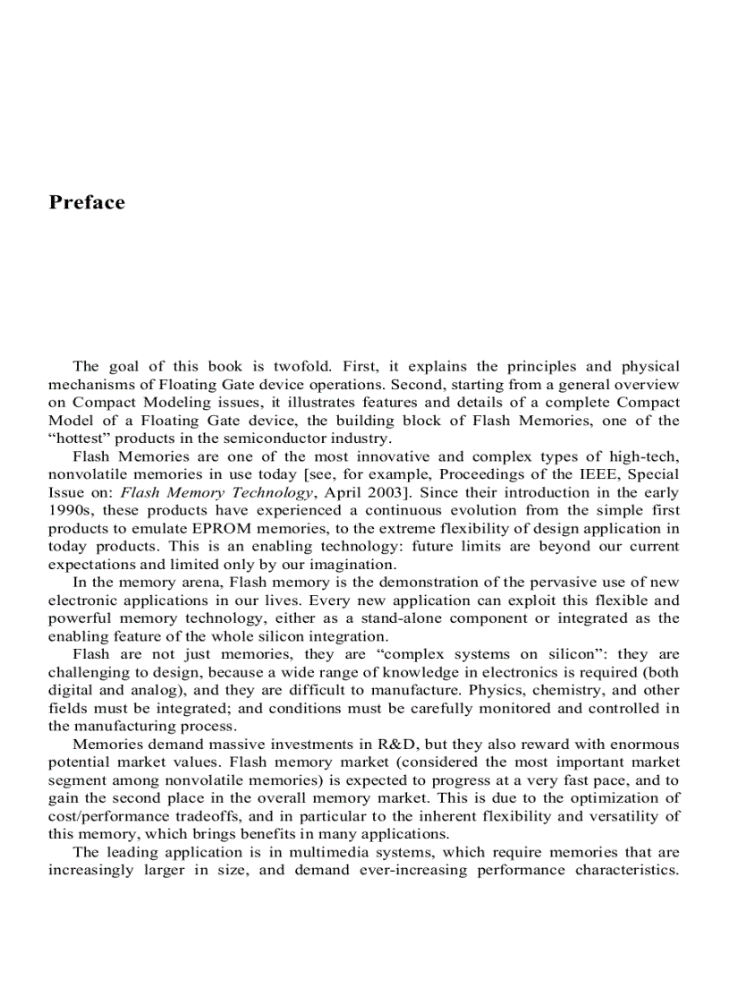 image for page Floating Gate Devices Operation and Compact Modeling