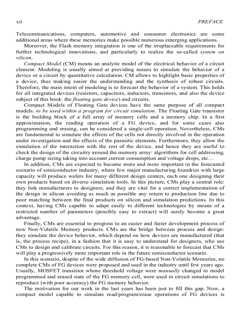 image for page Floating Gate Devices Operation and Compact Modeling