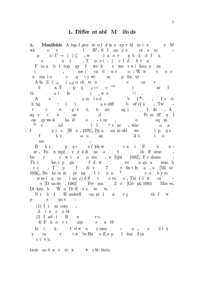image for page Foundations Differential Geometry