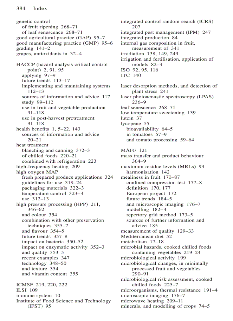 image for page Fruit and Vegetable Processing Improving Quality