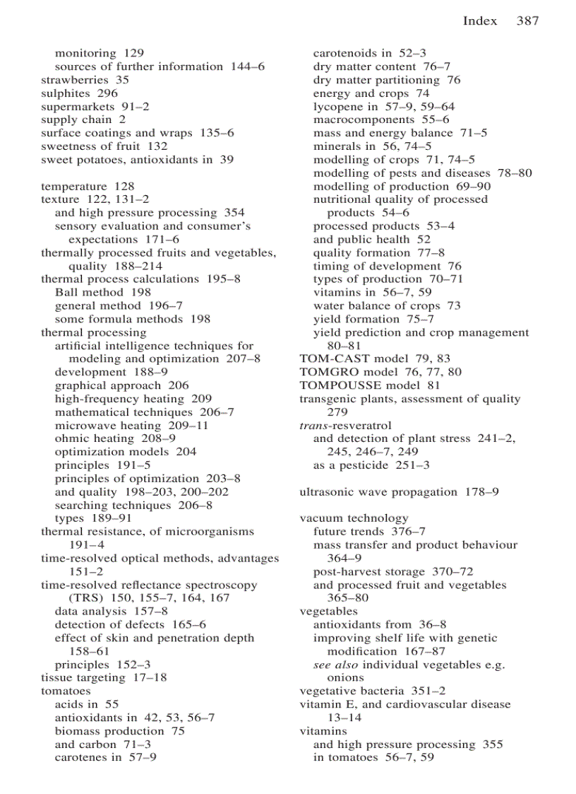 image for page Fruit and Vegetable Processing Improving Quality